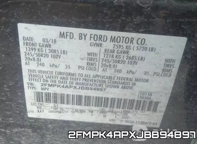2FMPK4APXJBB94897 фото 10