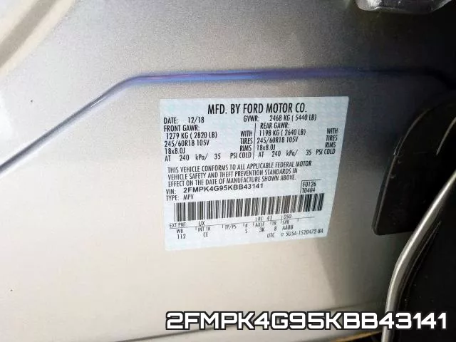 2FMPK4G95KBB43141 фото 2