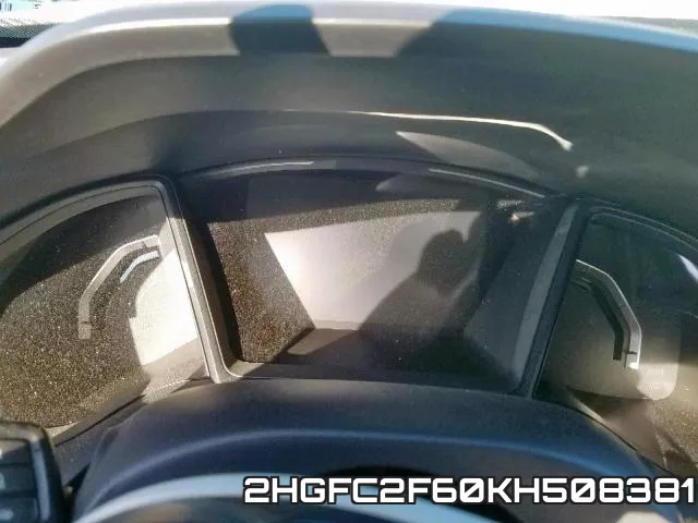 2HGFC2F60KH508381 фото 9