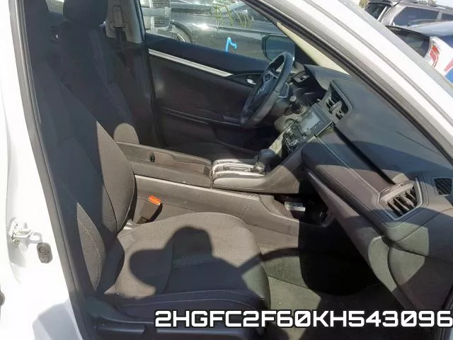 2HGFC2F60KH543096 фото 6