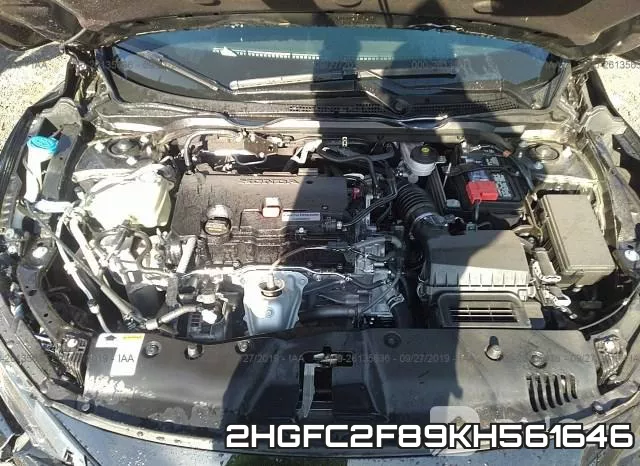 2HGFC2F89KH561646 фото 2