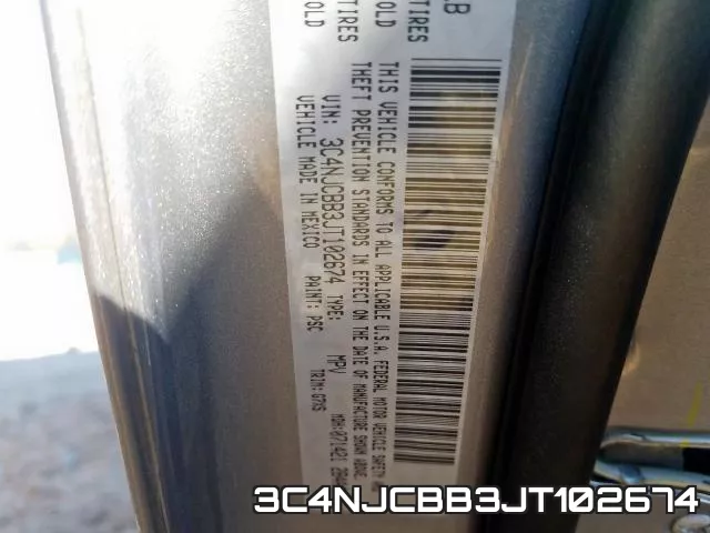 3C4NJCBB3JT102674 фото 2