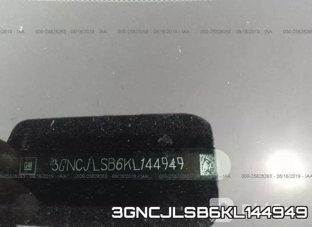 3GNCJLSB6KL144949 фото 10