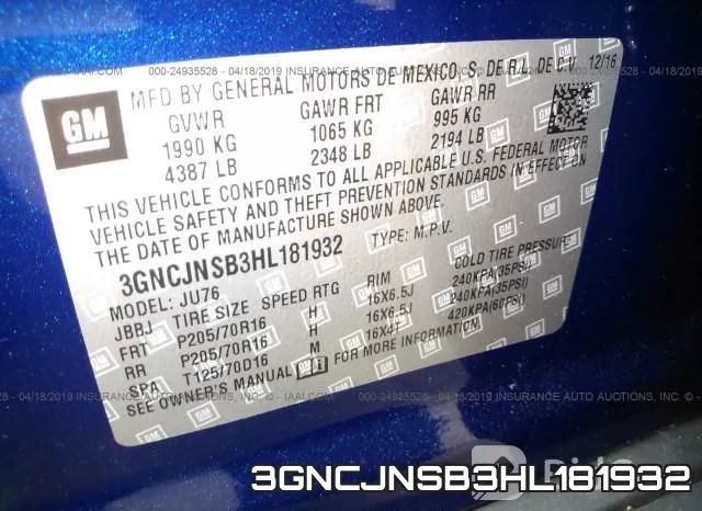 3GNCJNSB3HL181932 фото 10
