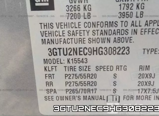 3GTU2NEC9HG308223 фото 10