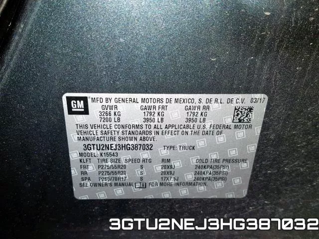 3GTU2NEJ3HG387032 фото 2