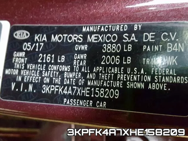 3KPFK4A7XHE158209 фото 2