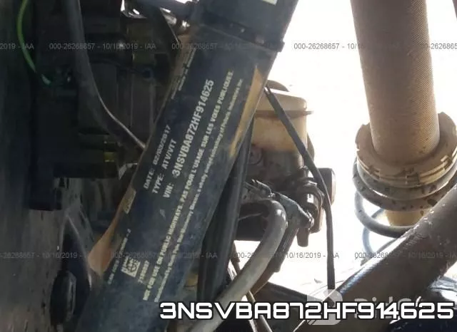 3NSVBA872HF914625 фото 2