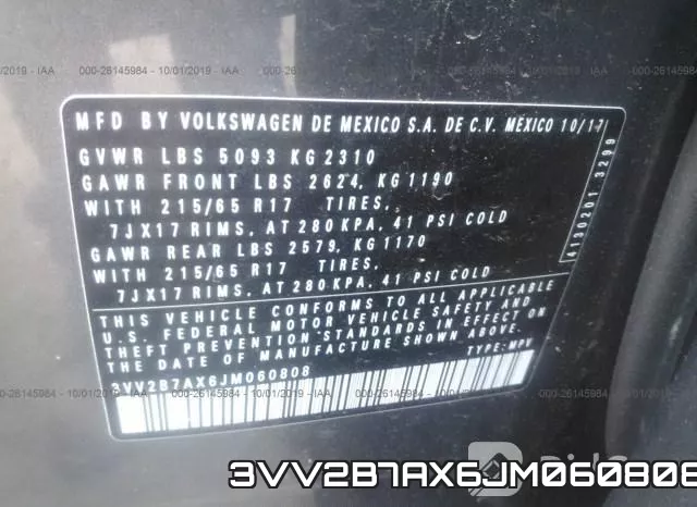 3VV2B7AX6JM060808 фото 10