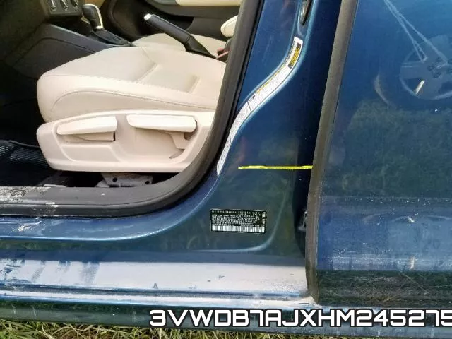 3VWDB7AJXHM245275 фото 10