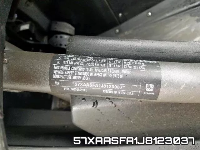 57XAASFA1J8123037 фото 2