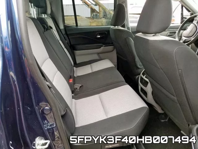 5FPYK3F40HB007494 фото 7