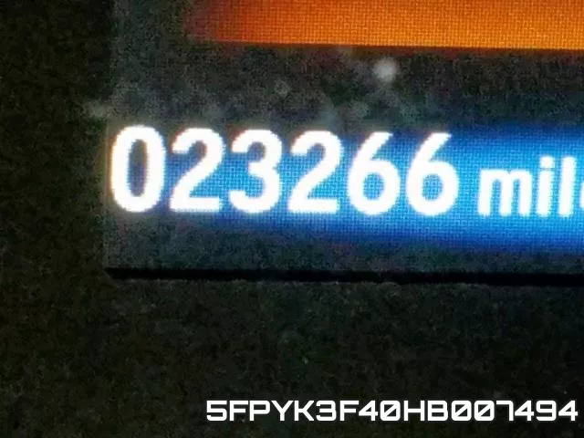 5FPYK3F40HB007494 фото 9