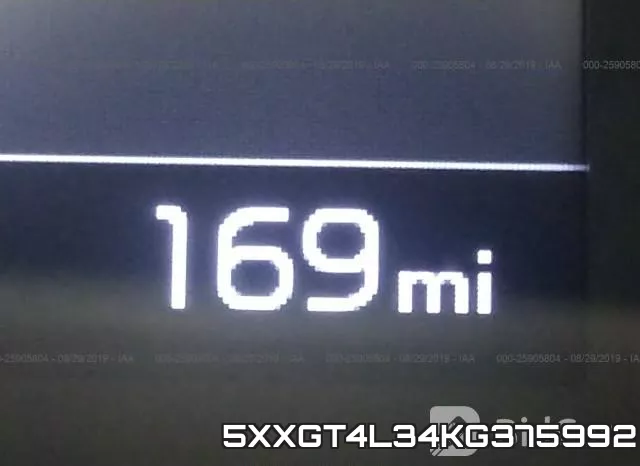 5XXGT4L34KG375992 фото 8