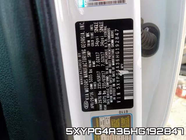 5XYPG4A36HG192847 фото 2