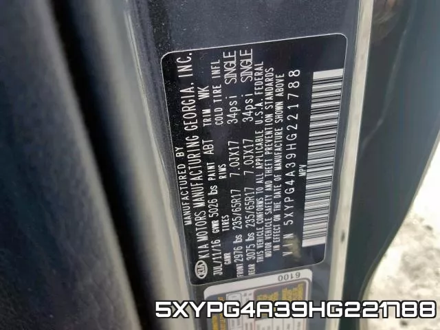 5XYPG4A39HG221788 фото 2