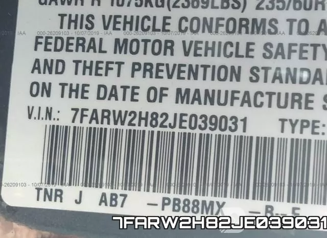 7FARW2H82JE039031 фото 10