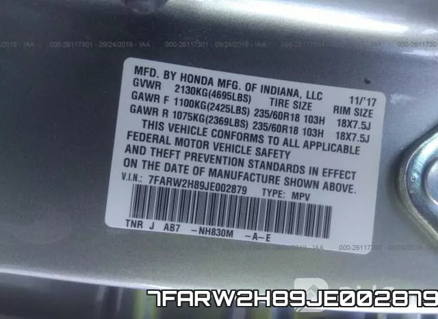 7FARW2H89JE002879 фото 10