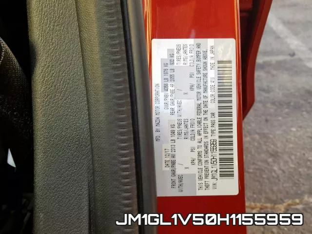 JM1GL1V50H1155959 фото 2