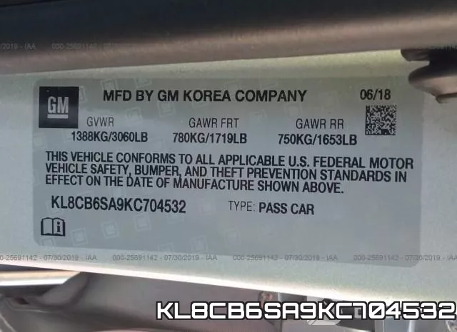 KL8CB6SA9KC704532 фото 10