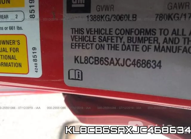 KL8CB6SAXJC468634 фото 10