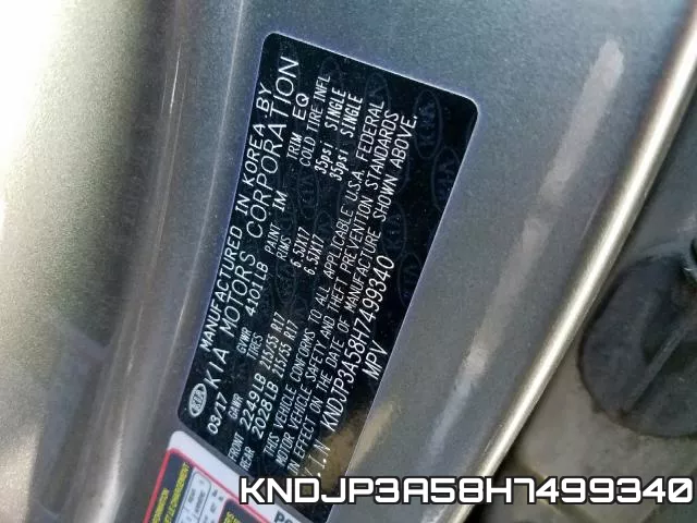 KNDJP3A58H7499340 фото 2