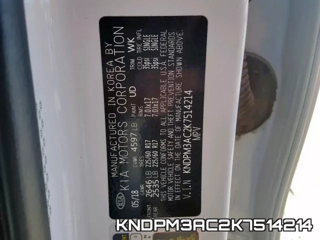 KNDPM3AC2K7514214 фото 2