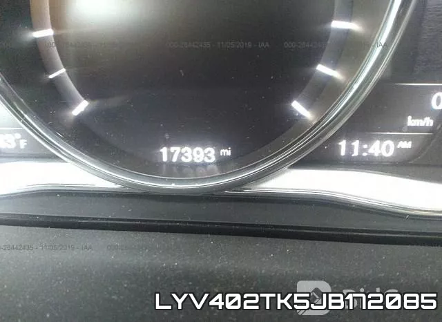 LYV402TK5JB172085 фото 8