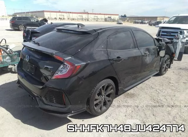 SHHFK7H48JU424774 фото 5