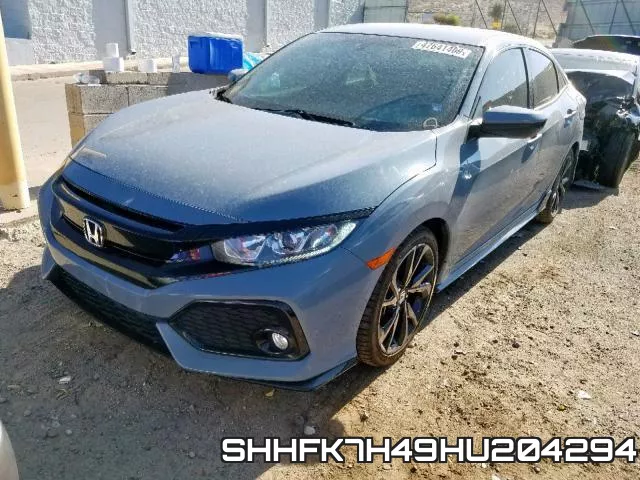 SHHFK7H49HU204294 фото 3