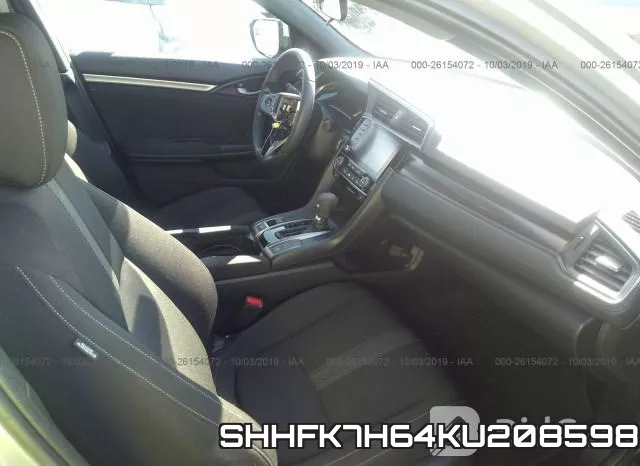 SHHFK7H64KU208598 фото 6
