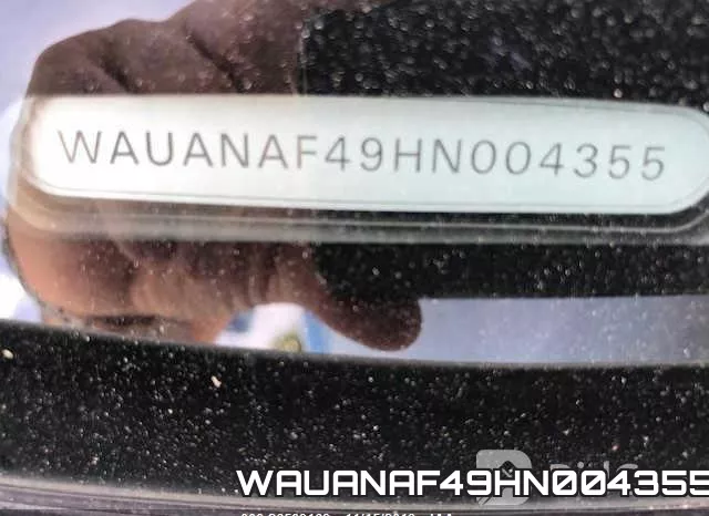 WAUANAF49HN004355 фото 10