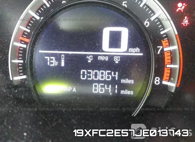 19XFC2E57JE013743 фото 8