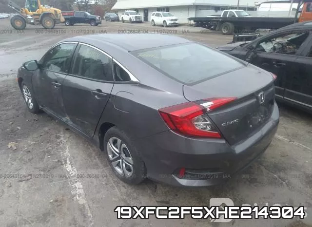 19XFC2F5XHE214304 фото 4