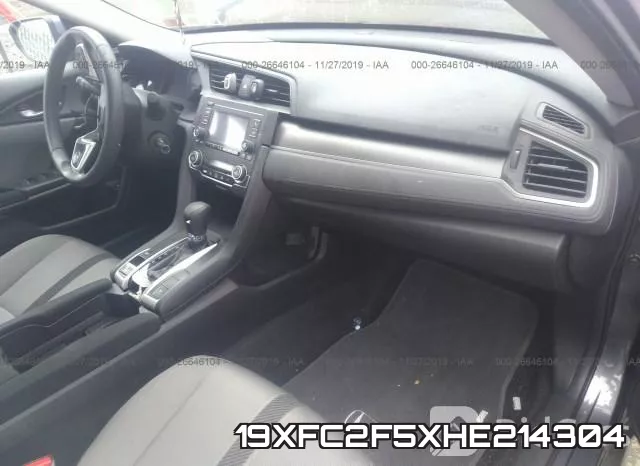 19XFC2F5XHE214304 фото 6