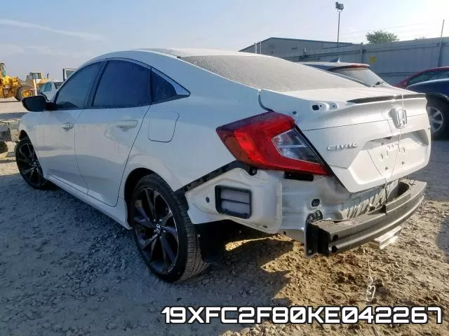 19XFC2F80KE042267 фото 4