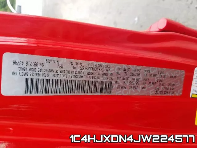 1C4HJXDN4JW224577 фото 2