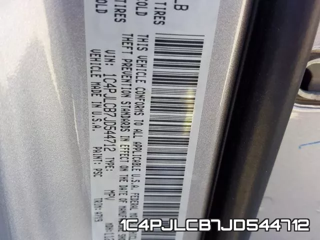1C4PJLCB7JD544712 фото 2