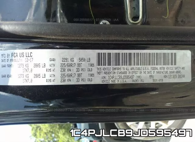 1C4PJLCB9JD595497 фото 10