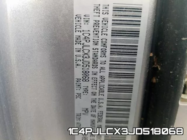 1C4PJLCX3JD518068 фото 2