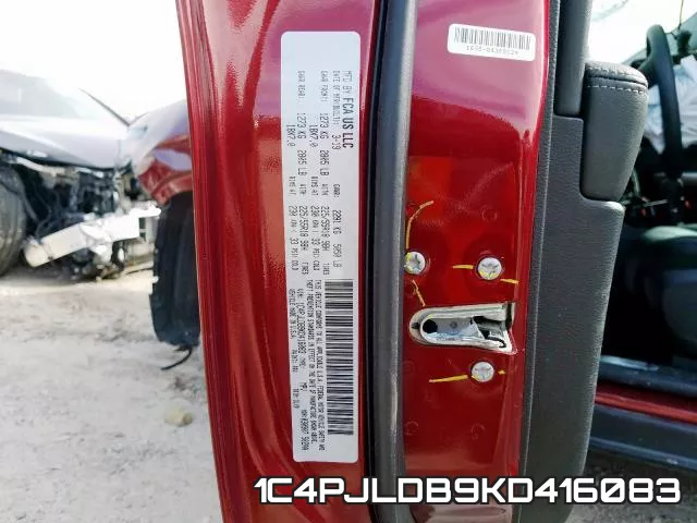 1C4PJLDB9KD416083 фото 2