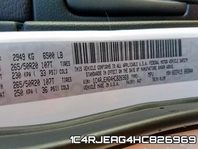 1C4RJEAG4HC826969 фото 2