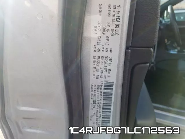 1C4RJFBG7LC172563 фото 2