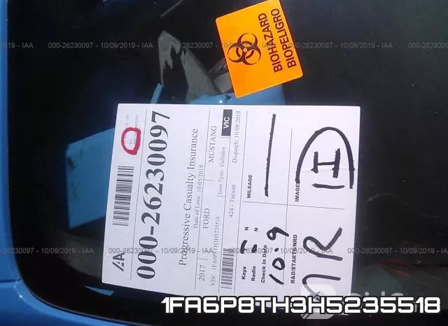 1FA6P8TH3H5235518 фото 8