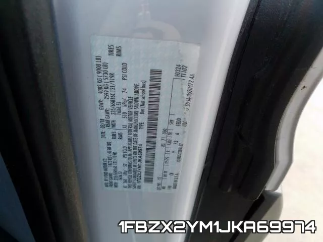 1FBZX2YM1JKA69974 фото 2