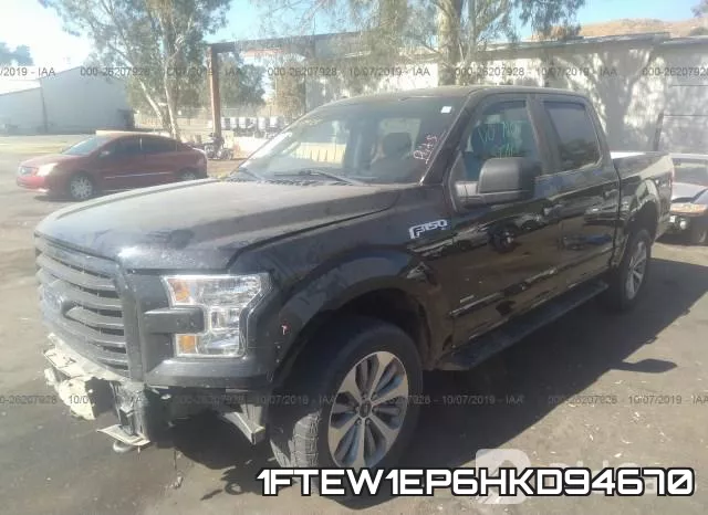 1FTEW1EP6HKD94670 фото 3