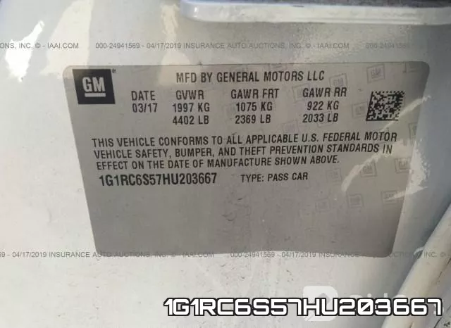 1G1RC6S57HU203667 фото 10