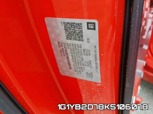 1G1YB2D78K5106078 фото 2