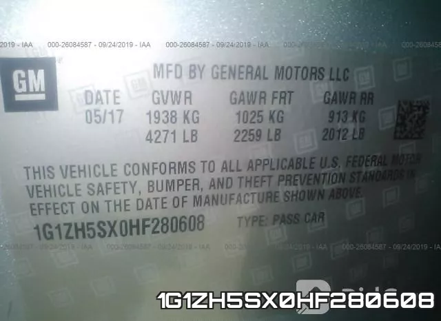 1G1ZH5SX0HF280608 фото 10