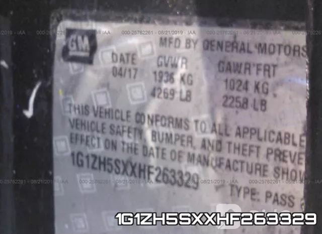 1G1ZH5SXXHF263329 фото 10